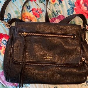 Kate Spade Black Leather Bag